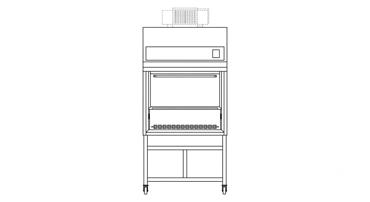 Vertical Laminar Air Flow Configuration