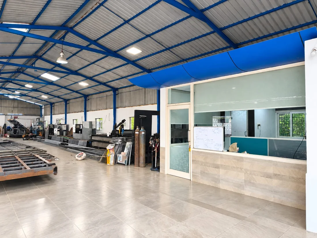Office and workshop interior